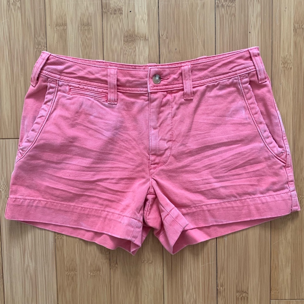 Ralph Lauren Cotton Chino Shorts 100% Cotton Red Size 2